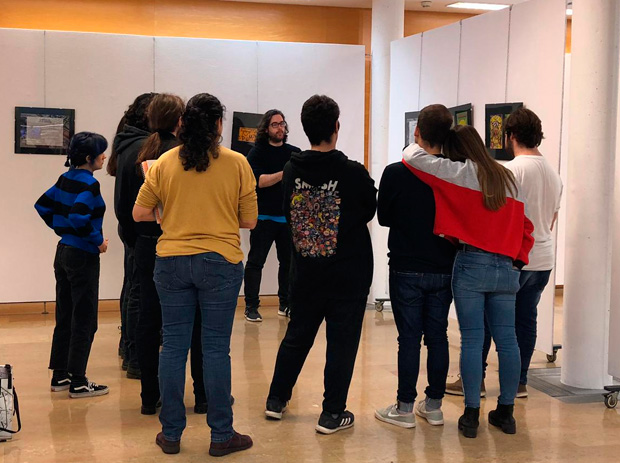 Charla a los alumnos de La Llotja