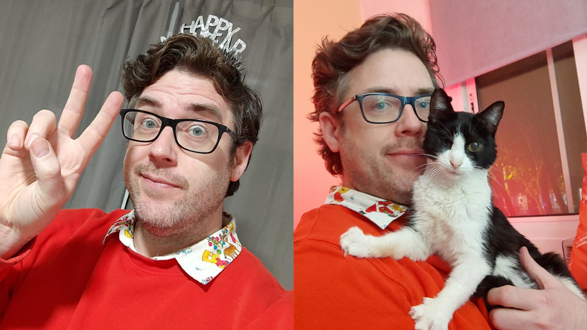 Bouman y Iris el 1 de enero de 2025