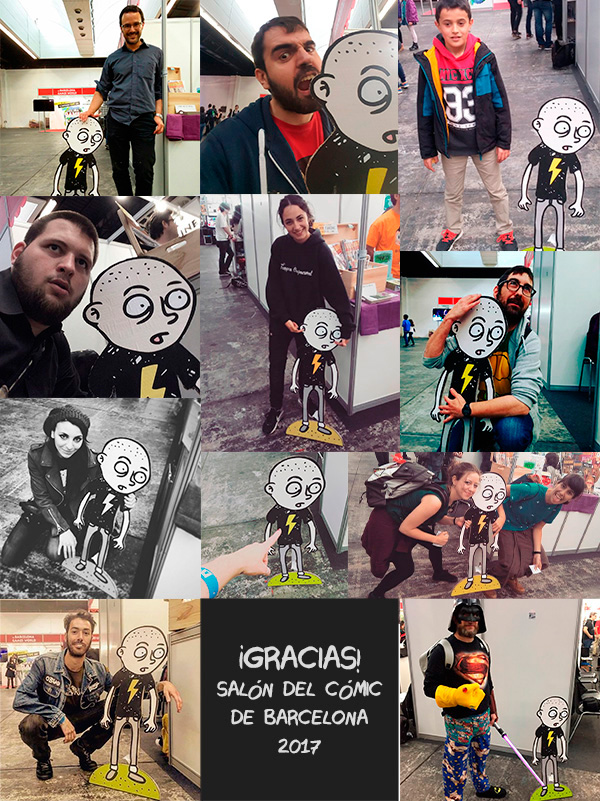 ¡Recibo el premio a Mejor Fanzine del Salón del Cómic de Barcelona!