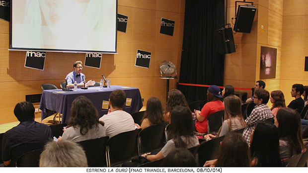 Estrenando «La gurú»