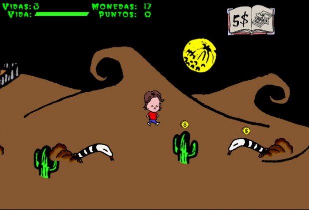 Pantalla del juego "La carnicería de Marta" (2001)