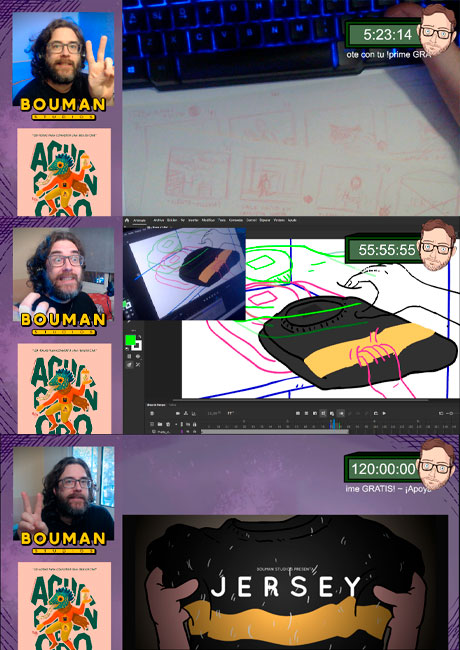 Captura del directo en Twitch